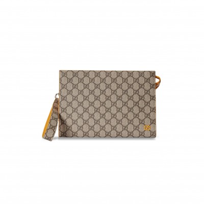 GUCCI BI-COLOR SMALL POUCH 768255 (26*18*6cm)